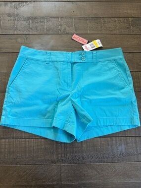 Vineyard Vine’s Women’s Dayboat Shorts Sid Cerulean Blue Size 8